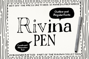 Rivina Pen Family Font Download