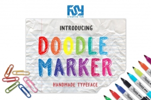 FSY Doodle Marker Font Download