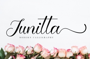 Junitta Script Font Download