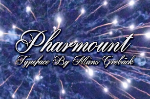Pharmount Font Download