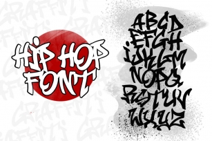 Samurai Hip Hop Graffiti Font Download