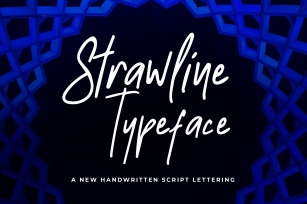 Strawline Typeface Font Download