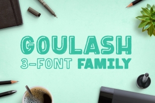 Goulash 3-Font Family Font Download