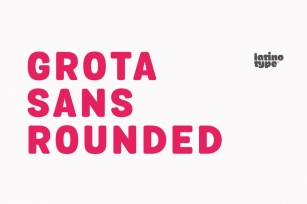 Grota Sans Rounded Font Download