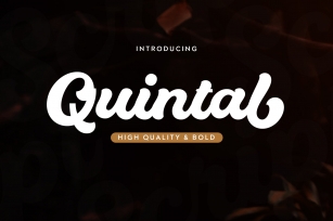 Quintal Script Bold Font Download