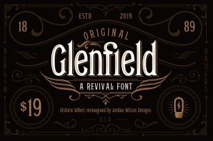 Glenfield Font Download