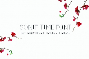 Sonif Time Font Download