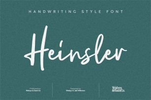 Heinsler Font Download