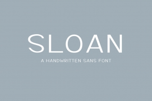 Sloan-5 fonts included Font Download