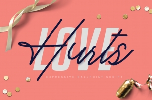 Love Hurts Font Download