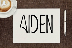 Aiden Art-Deco Font Download
