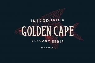 Golden Cape + Bonus Font Download