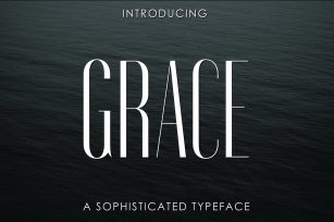 GRACE: A Sophisticated Typeface Font Download