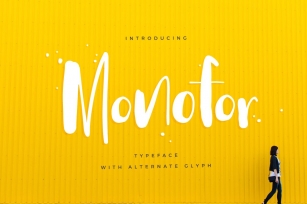 Monofor Typeface Font Download