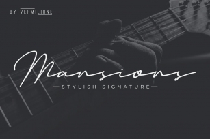 Mansions Stylish Signature Font Download