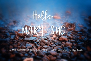 Hello Mary Sue Font Download