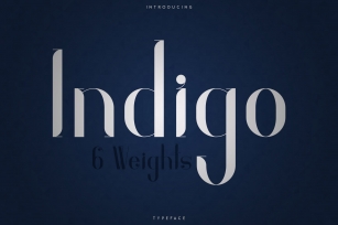Indigo Typeface Font Download