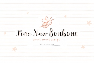 Fine New Bonbons font family Font Download