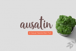 Ausatin Handmade Font Download