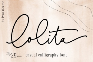 Lolita // Casual Chic Font Download