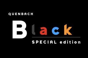 QUENBACH Black Edition Font Download