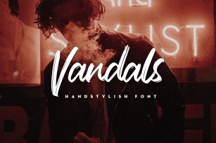 Vandals Handstylish Font Download