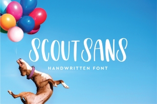 Scout Sans Handwritten Font Download