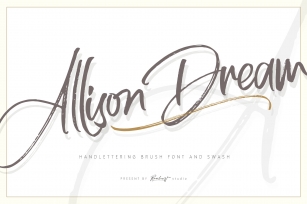 Allison Dream Font Download