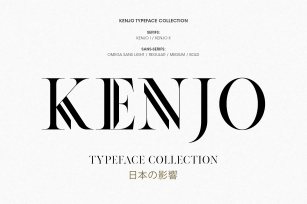 Kenjo Duo + Free Sans Font Download