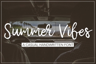 Summer Vibes Script Font Download