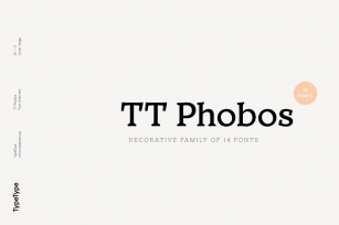 TT Phobos -30% OFF Font Download