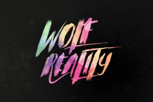 Wolf Reality Typeface Font Download