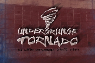Undergrunge Tornado Font Download