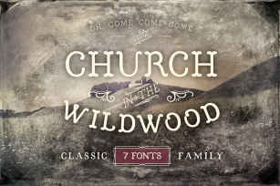 Church in the Wildwood Classic Font Download
