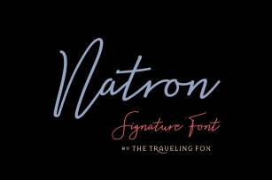 Natron Font Download