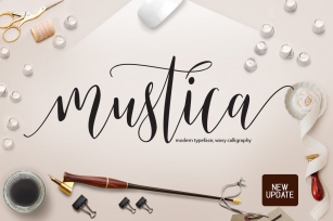 Mustica script Font Download