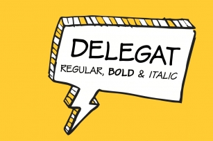 Delegat Font Download