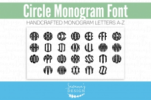 Monogram TTF OTF Circular Font Download