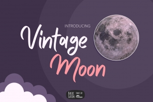 Vintage Moon Marker Font Download