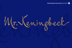 Mr Keningbeck Pro Font Download