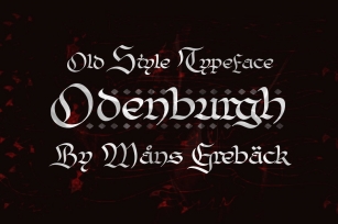 Odenburgh Font Download