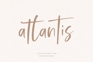 Atlantis Script Font Download
