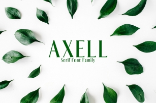 Axell Serif Family Pack Font Download