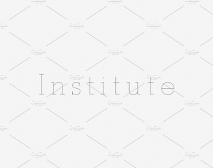 Institute Font Download