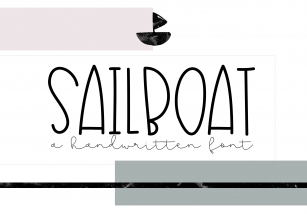 Sailboat Font Download