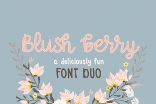 Blush Berry Duo Font Download
