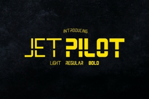 Jet Pilot Font Download