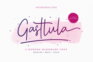 NEW!! Gasttula Font Download