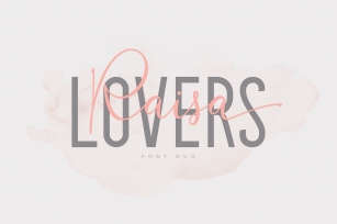 Raisa Lovers Duo Font Download