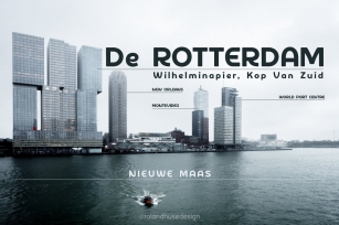 De Rotterdam Font Download